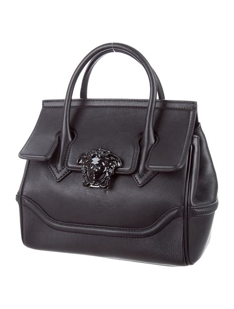 palazzo empire versace bitono|Versace Versace Small Palazzo Empire Bag In Black Vitello .